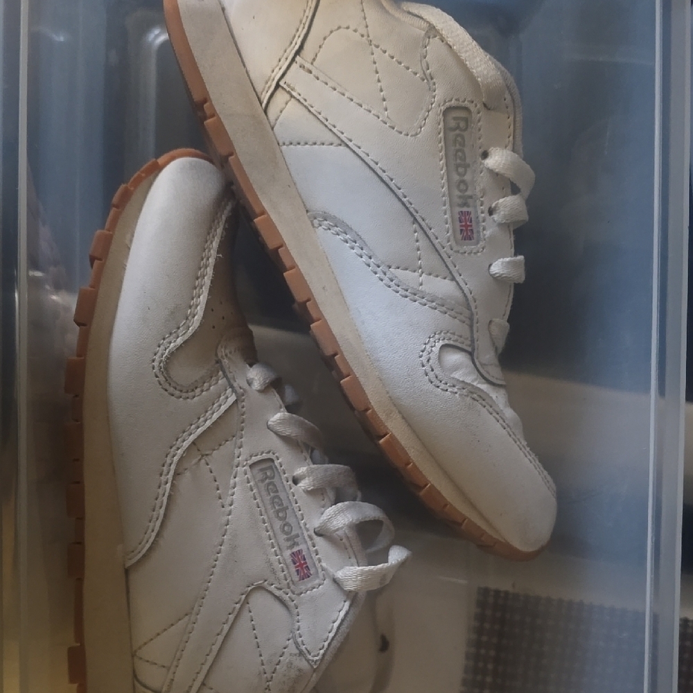 Reebok Kids White Sneakers